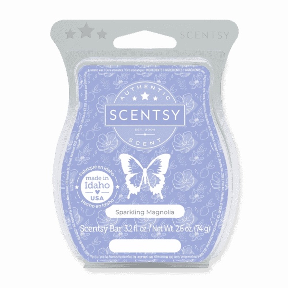 Scentsy Sparkling Magnolia Wax Bar *DISCONTINUED*